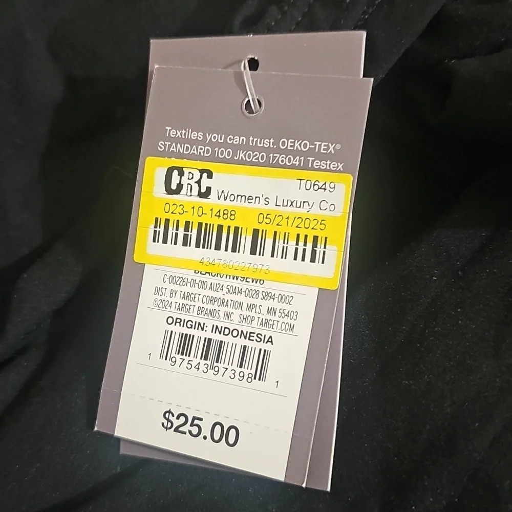 Auden Women's Luxury Collection 4 Way Stretch Short Sleeve Bodysuit Black - Picture 5 of 6